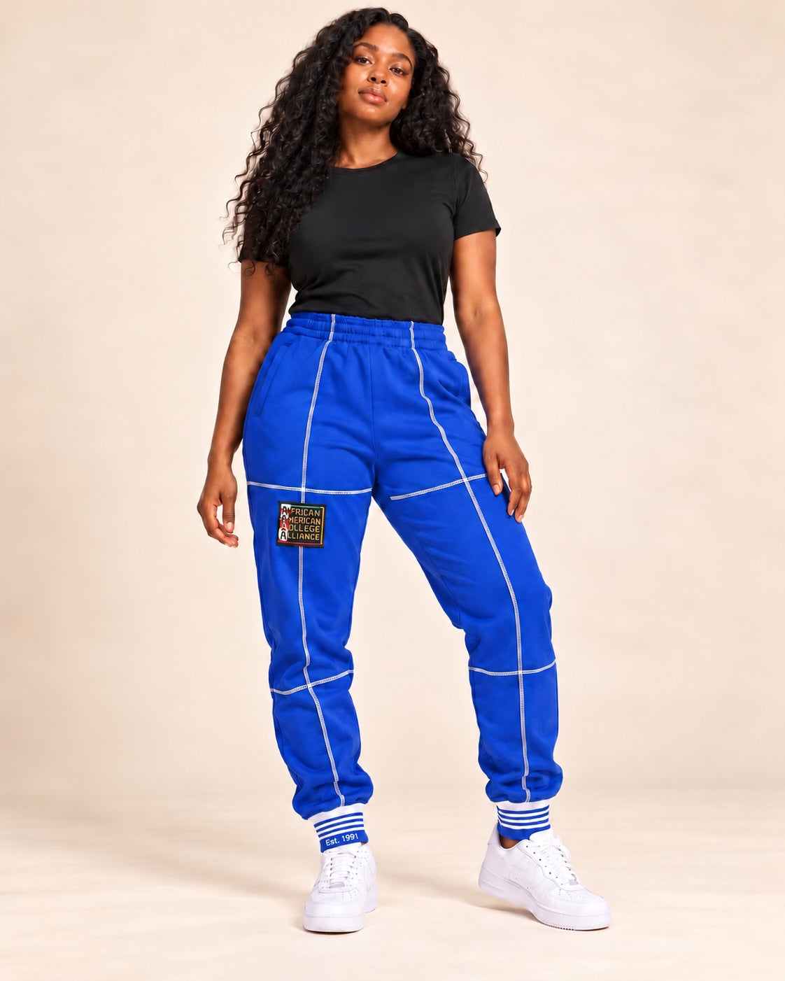 AACA Fresh 93 Frankenstein Jogger ROYAL BLUE/WHITE