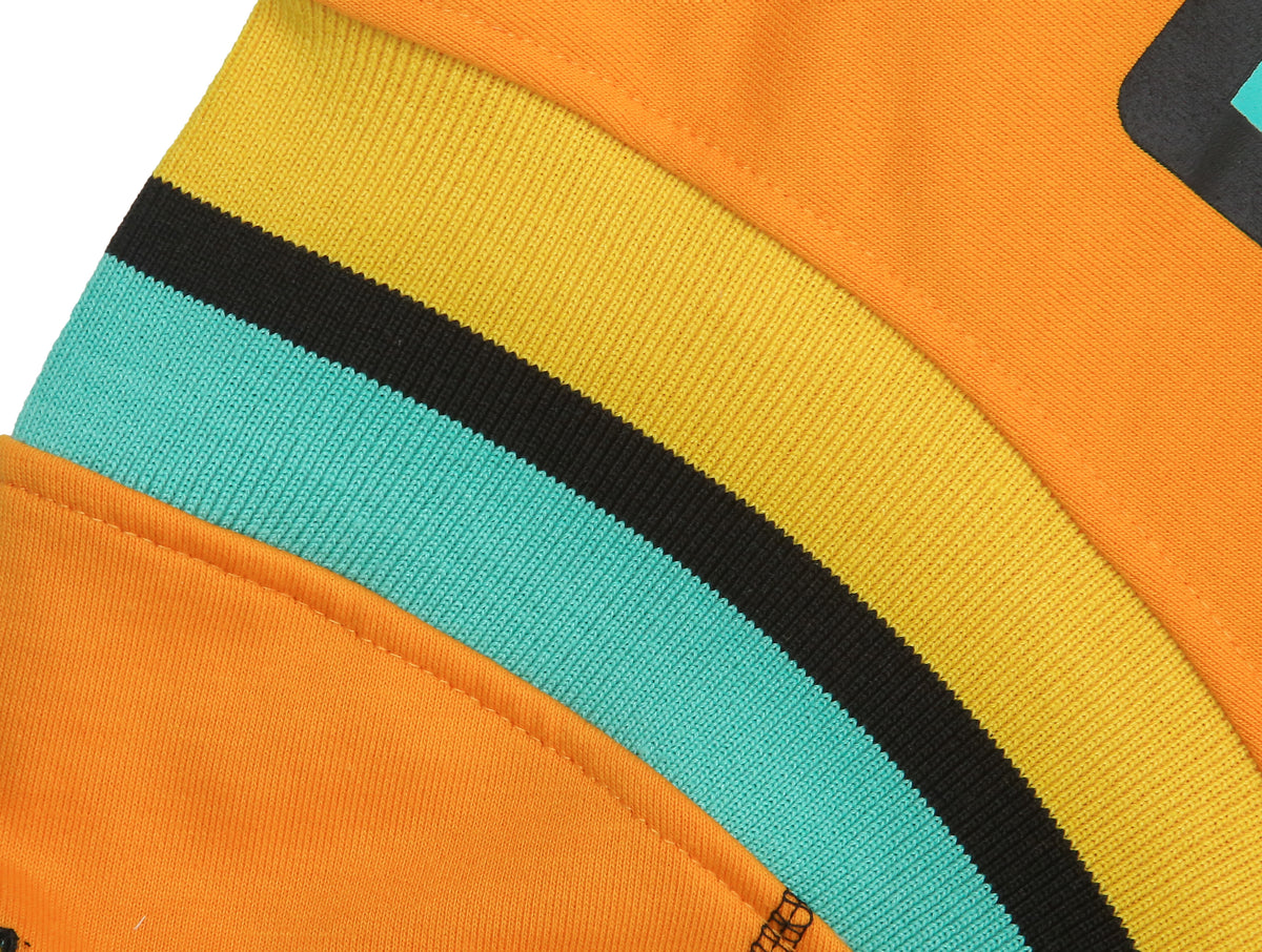30th Anniversary AACA Frankenstein Stitched Hoodie Gold/Black Frankenstein Hoodie detail image