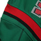 30th Anniversary FTP Malcolm X Frankenstein Stitched Hoodie KellyGreen / Black Malcolm X College Frankenstein Hoodie detail image