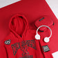 AACA Malcolm College Hoodie | Red Malcolm X College Classic Hoodie detail image