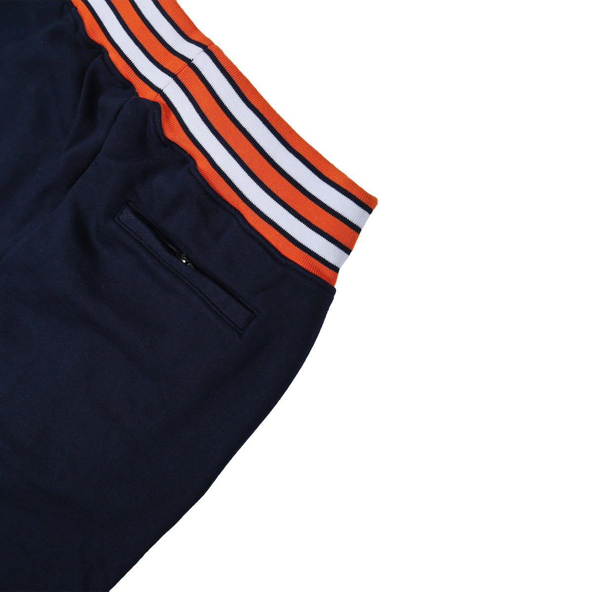 AACA Original '91 Sweatpants Navy - Orange Waistband Classic Sweatpants alternate product image