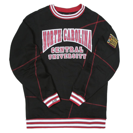 North Carolina Central University Original '92 "Frankenstein" Crewneck Black/Maroon Frankenstein Crewneck white background product image