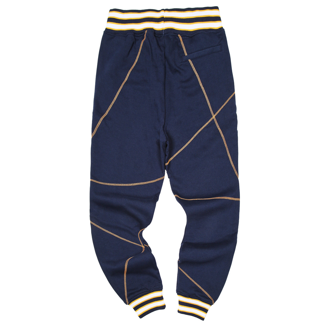 AACA Original '92 "Frankenstein" Stitched Sweatpants Navy/Gold
