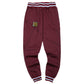 AACA Original '92 "Frankenstein" Stitched Sweatpants Red Heather/Black Frankenstein Sweatpants white background product image