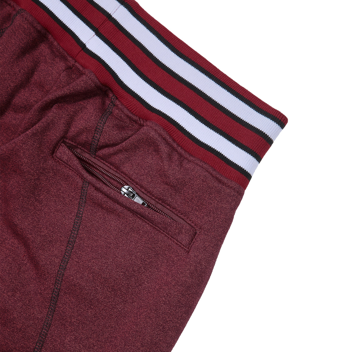 AACA Original '92 "Frankenstein" Stitched Sweatpants Red Heather/Black Frankenstein Sweatpants detail image