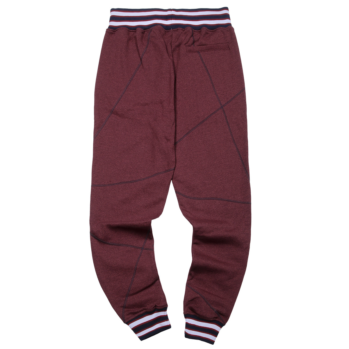 AACA Original '92 "Frankenstein" Stitched Sweatpants Red Heather / Navy Frankenstein Sweatpants alternate product image
