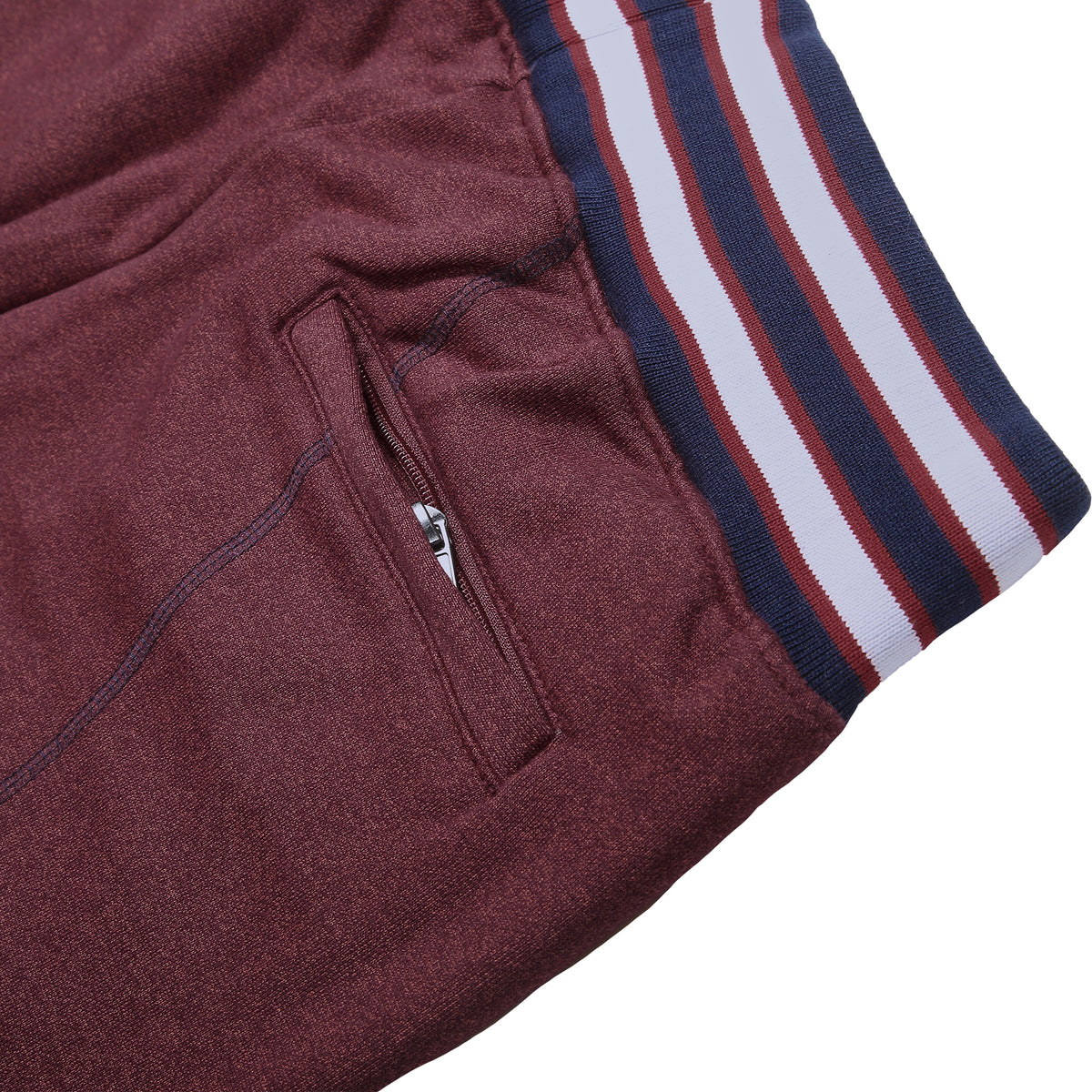 AACA Original '92 "Frankenstein" Stitched Sweatpants Red Heather / Navy Frankenstein Sweatpants detail image