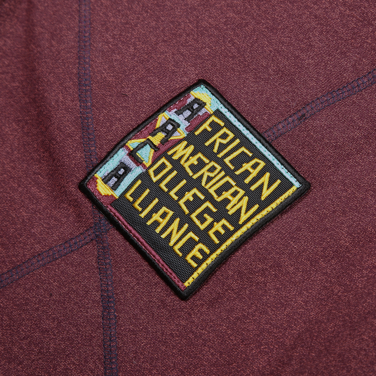 AACA Original '92 "Frankenstein" Stitched Sweatpants Red Heather / Navy Frankenstein Sweatpants detail image