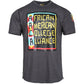 AACA Classic 91 T-Shirt Charcoal tee white background product image