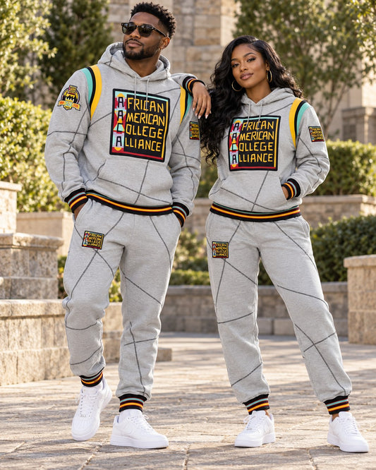 30th Anniversary AACA Frankenstein Stitched Hoodie MDH.Grey / Black + Joggers Set
