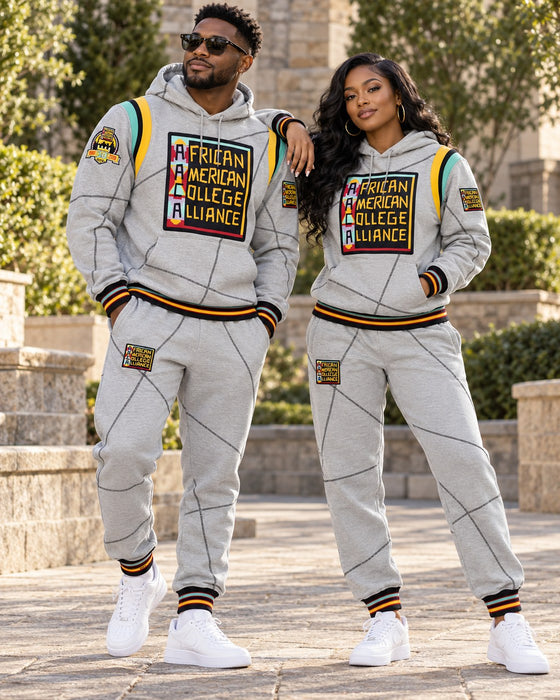30th Anniversary AACA Frankenstein Stitched Hoodie MDH.Grey / Black + Joggers Set