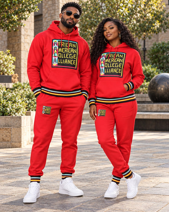 AACA Classic 91 Hoodie Red + Joggers Set