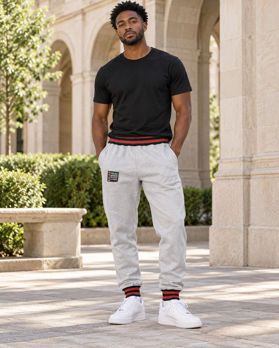 FTP AACA Classic 91 Sweatpants MDH. Grey — alternative model styling
