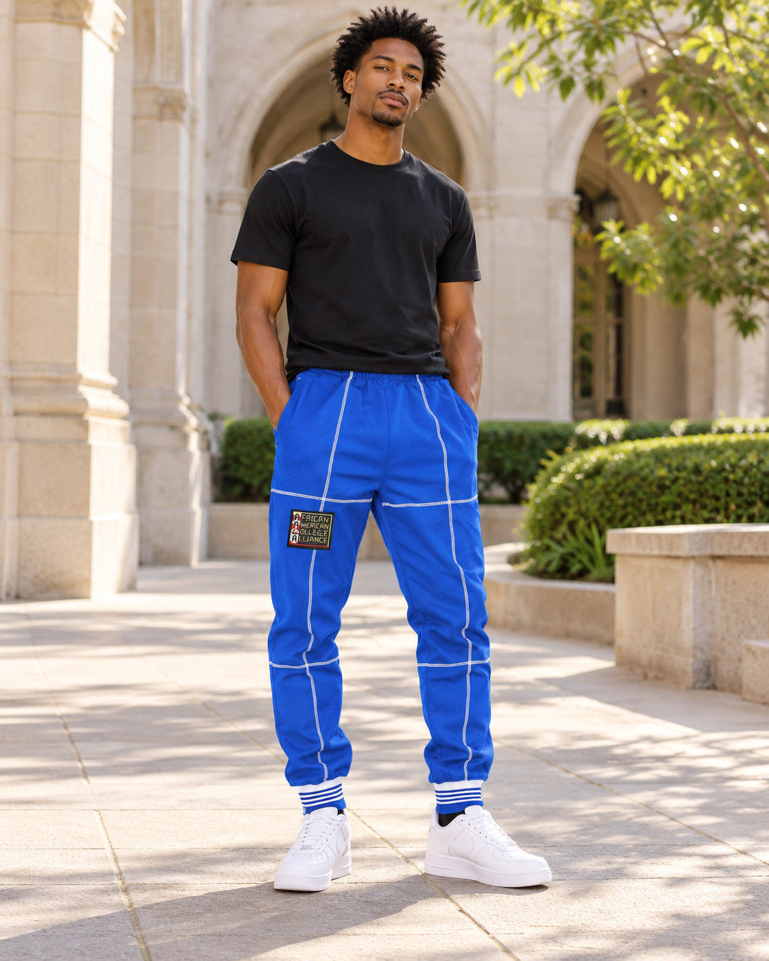 AACA Fresh 93 Frankenstein Jogger ROYAL BLUE/WHITE — alternative model styling